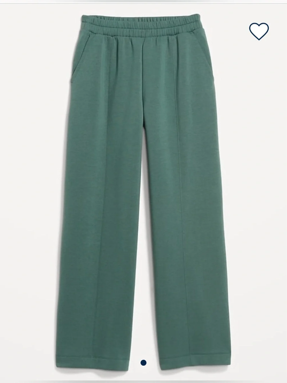 Old Navy High-Waisted Bounce Fleece Wide-Leg Sweatpants L Petite
